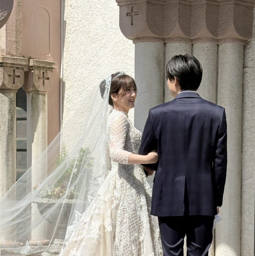 Rさん・Kさん　2026年　春　　サレジオ教会にて